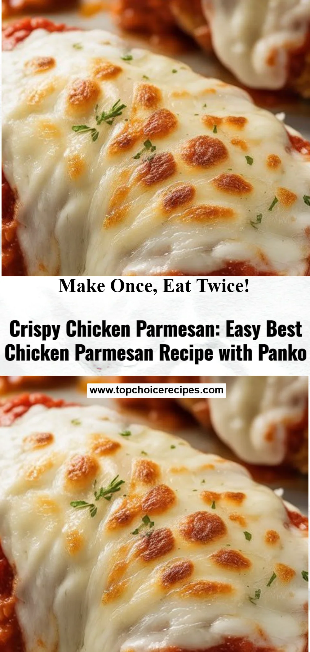 Crispy Chicken Parmesan