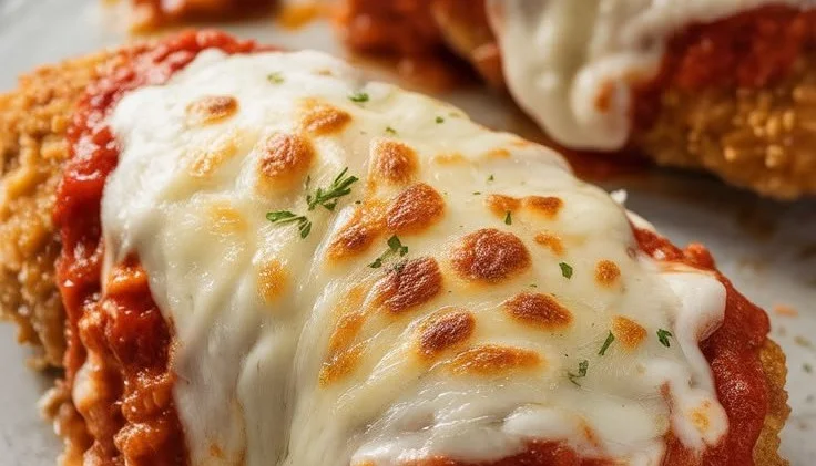Crispy Chicken Parmesan