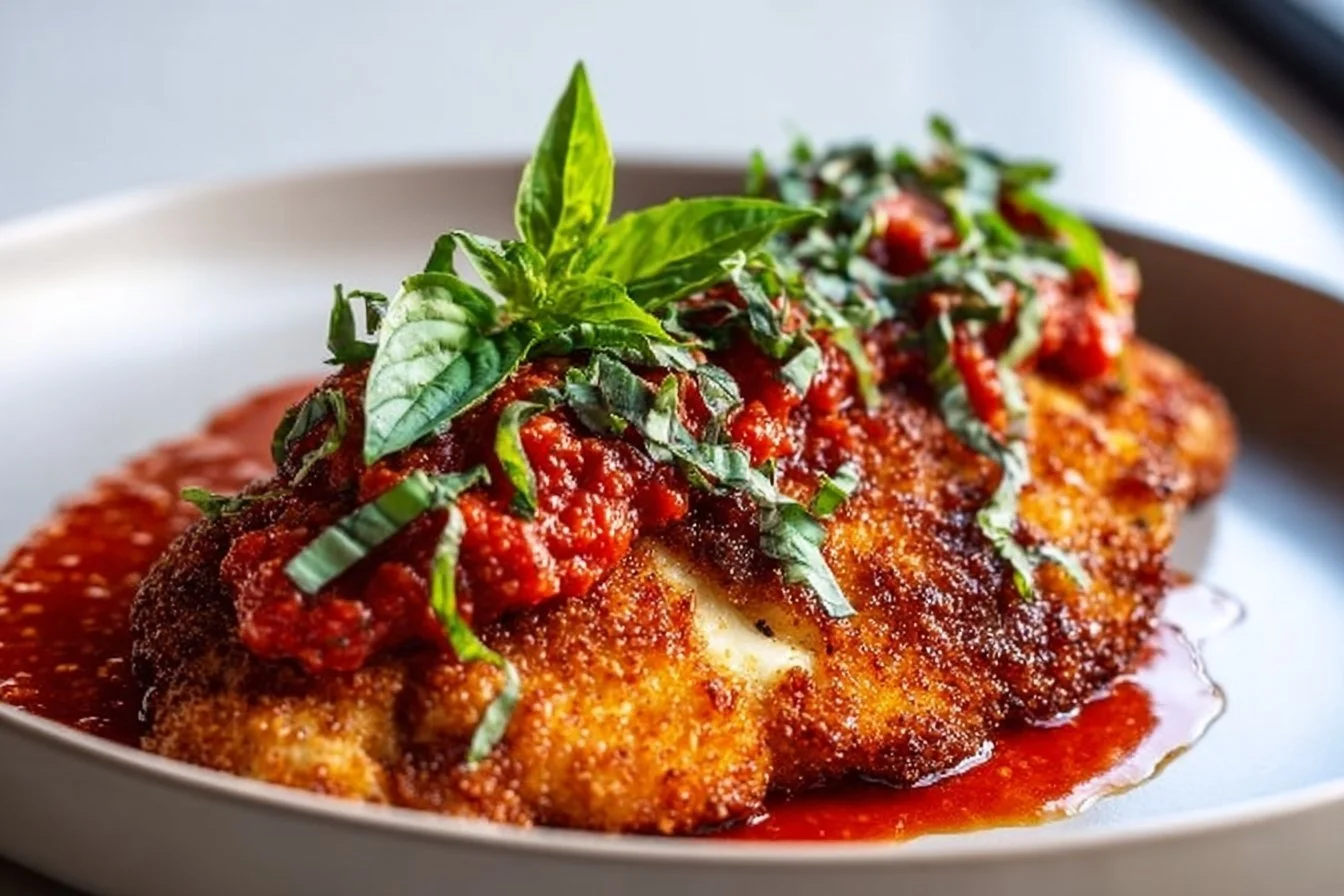 Crispy Chicken Parmesan