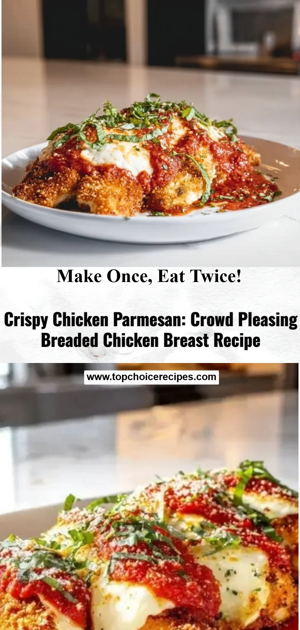 Crispy Chicken Parmesan