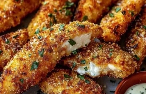 Crispy Crack Chicken Parmesan Tenders