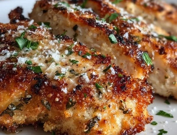 Crispy Oven-Baked Italian Parmesan Chicken