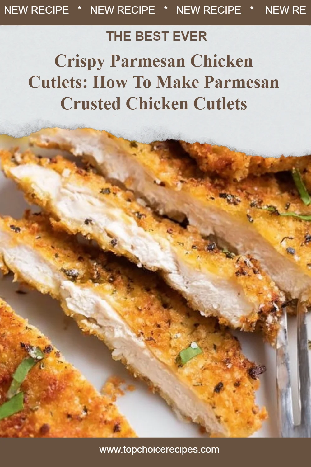 Crispy Parmesan Chicken Cutlets