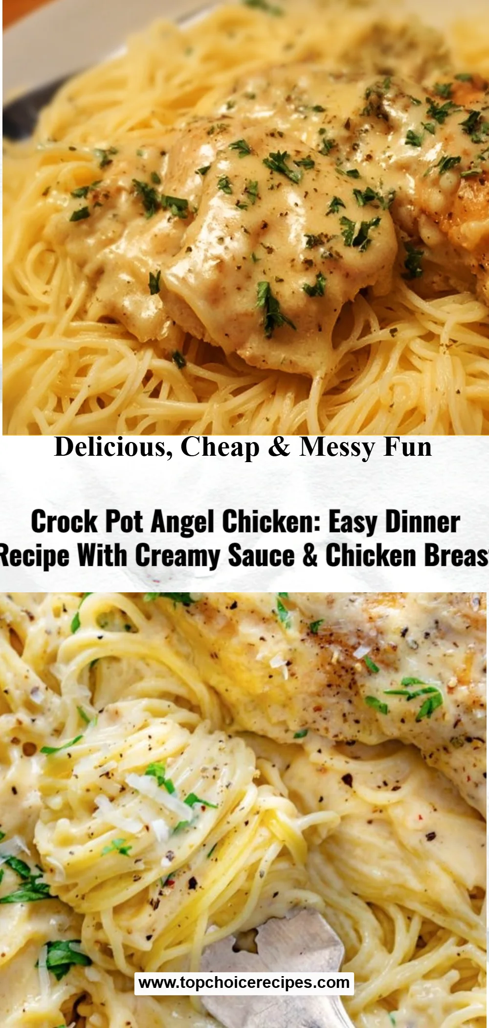 Crock Pot Angel Chicken