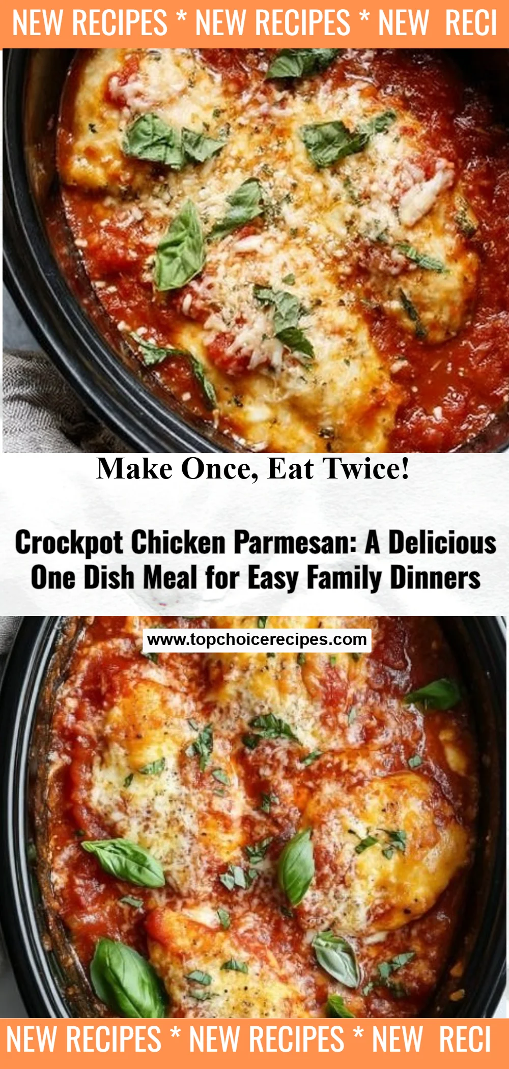 Crockpot Chicken Parmesan