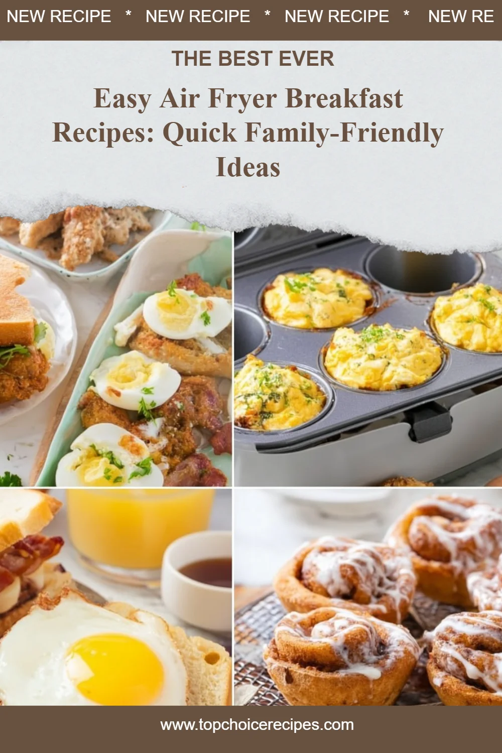 Easy Air Fryer Breakfast Recipes