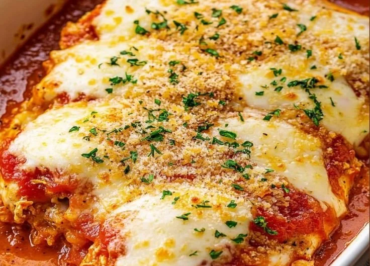 Easy Baked Chicken Parmesan 5 Easy Baked Chicken Parmesan