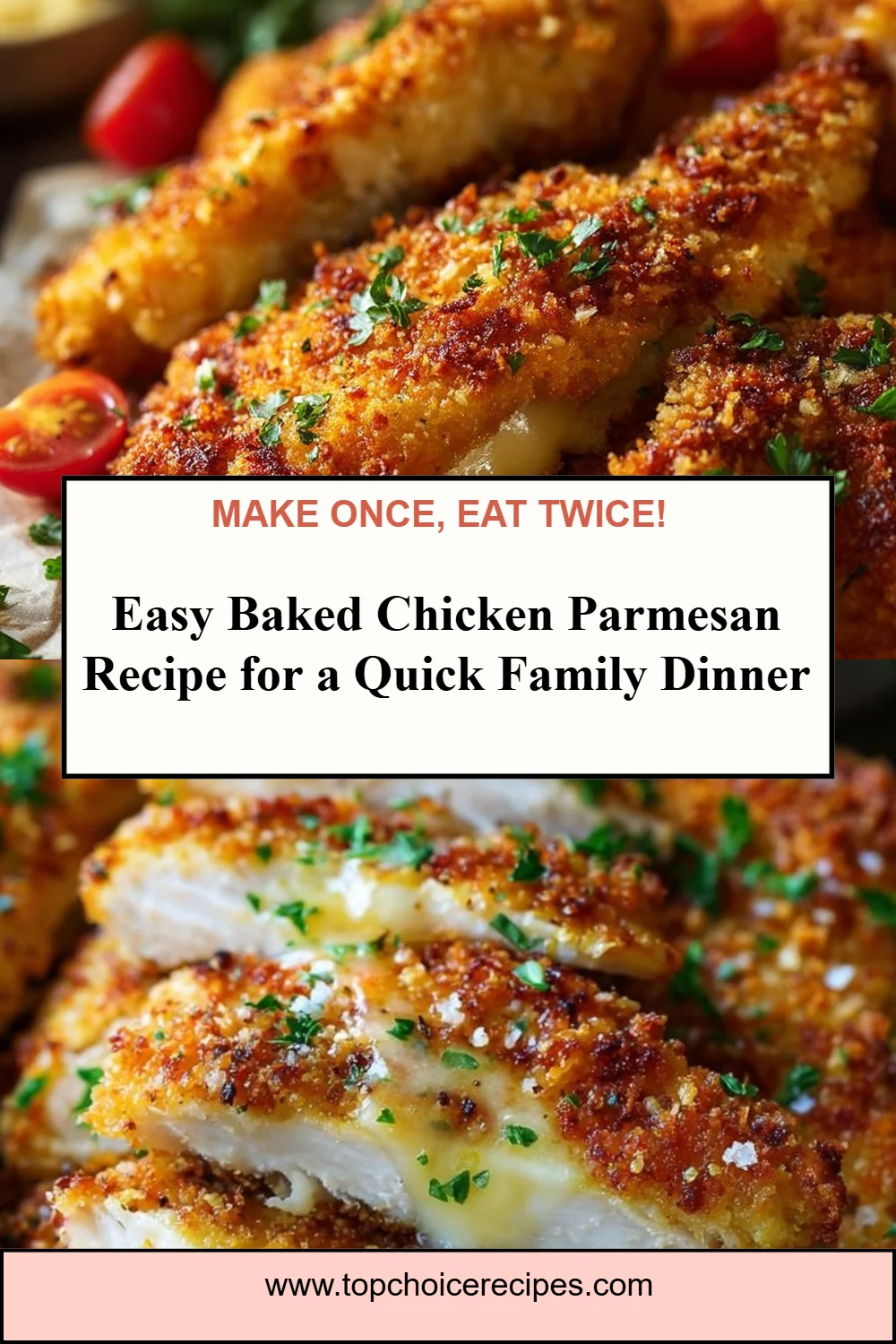 Easy Baked Chicken Parmesan Recipe
