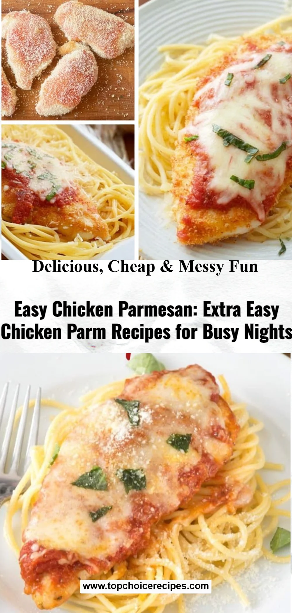 Easy Chicken Parmesan