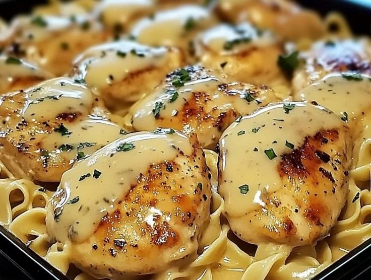 Easy One-Pan Chicken with Buttered Noodles 8 Easy One-Pan Chicken with Buttered Noodles