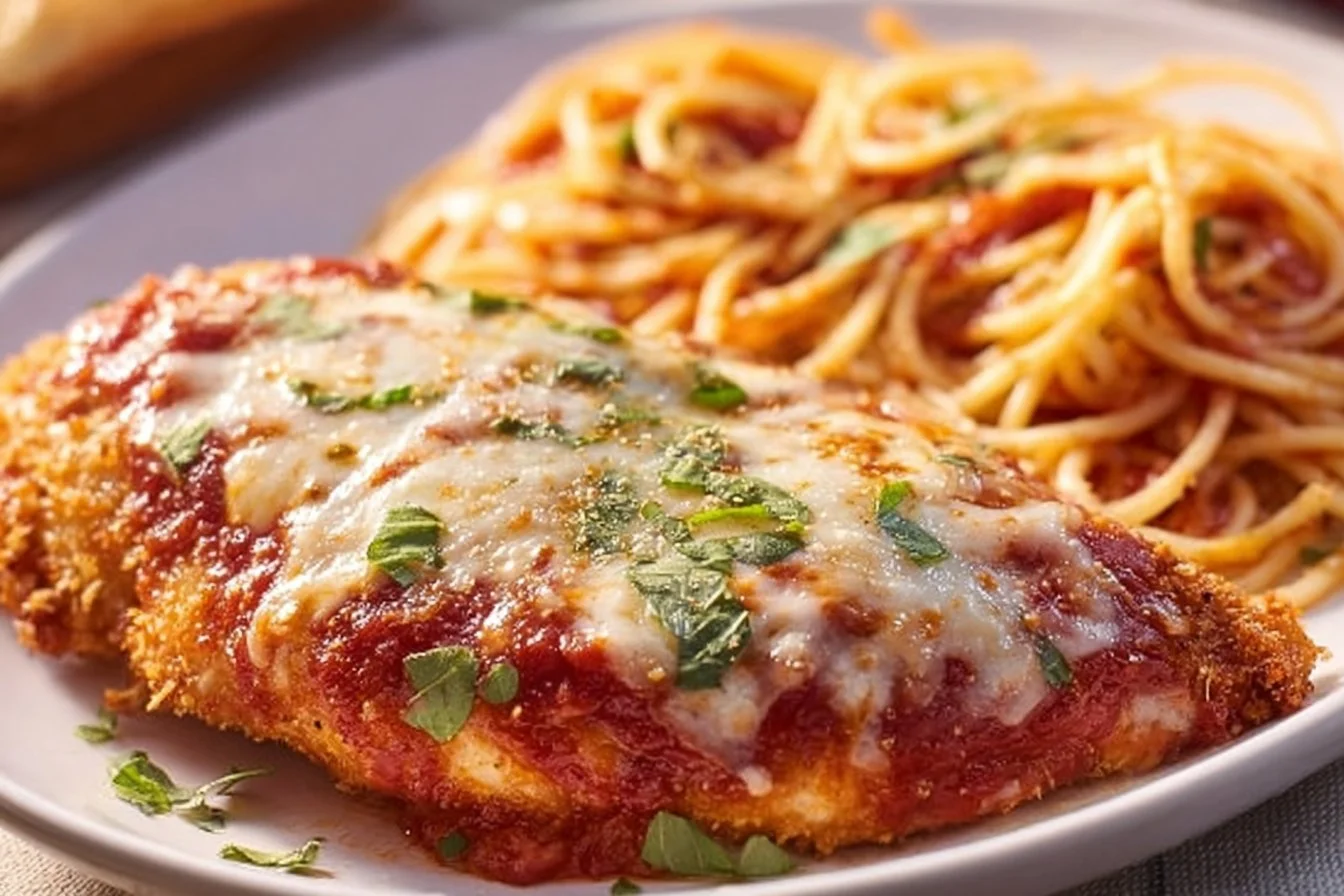 Easy Oven Baked Chicken Parmesan