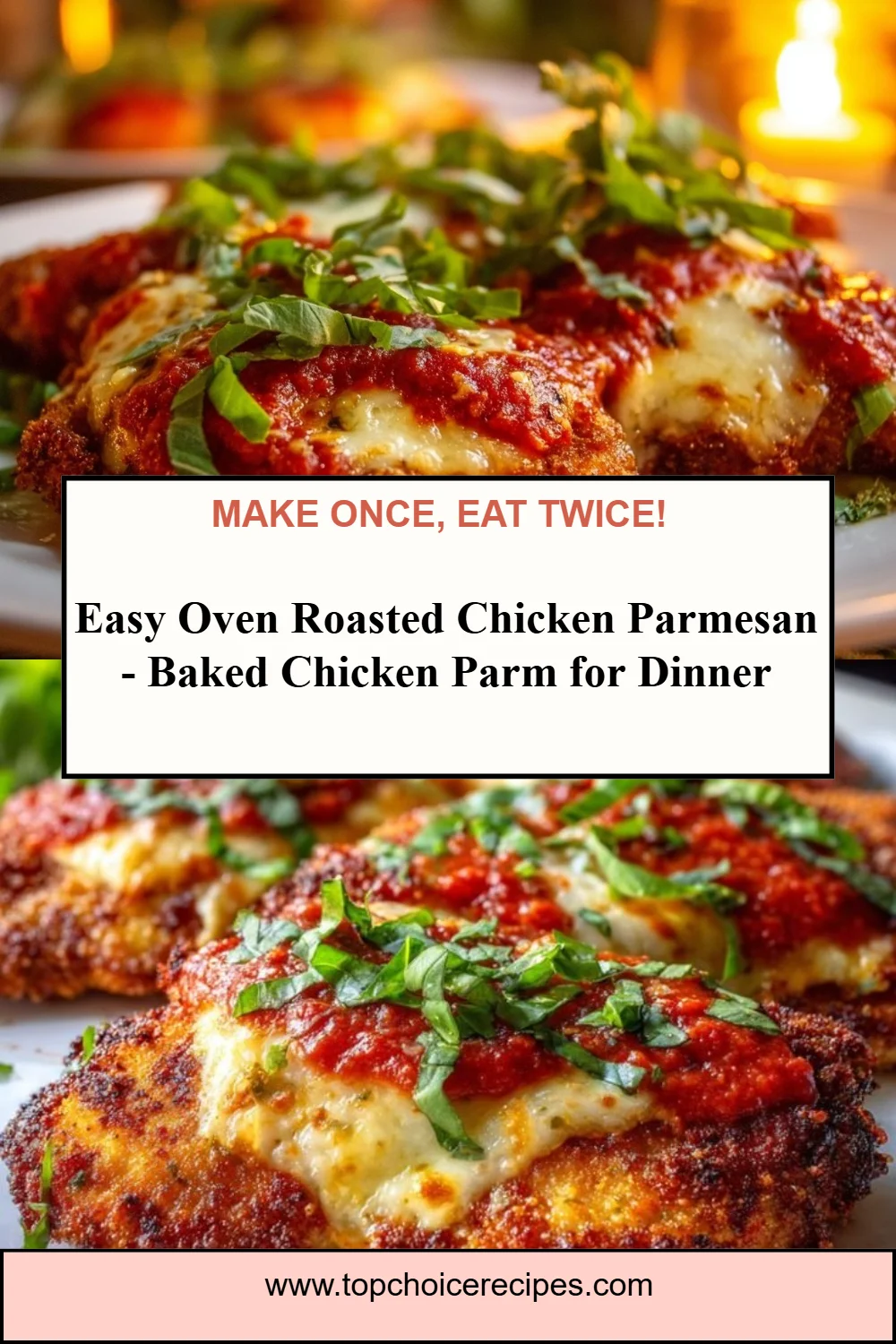 Easy Oven Chicken Parmesan