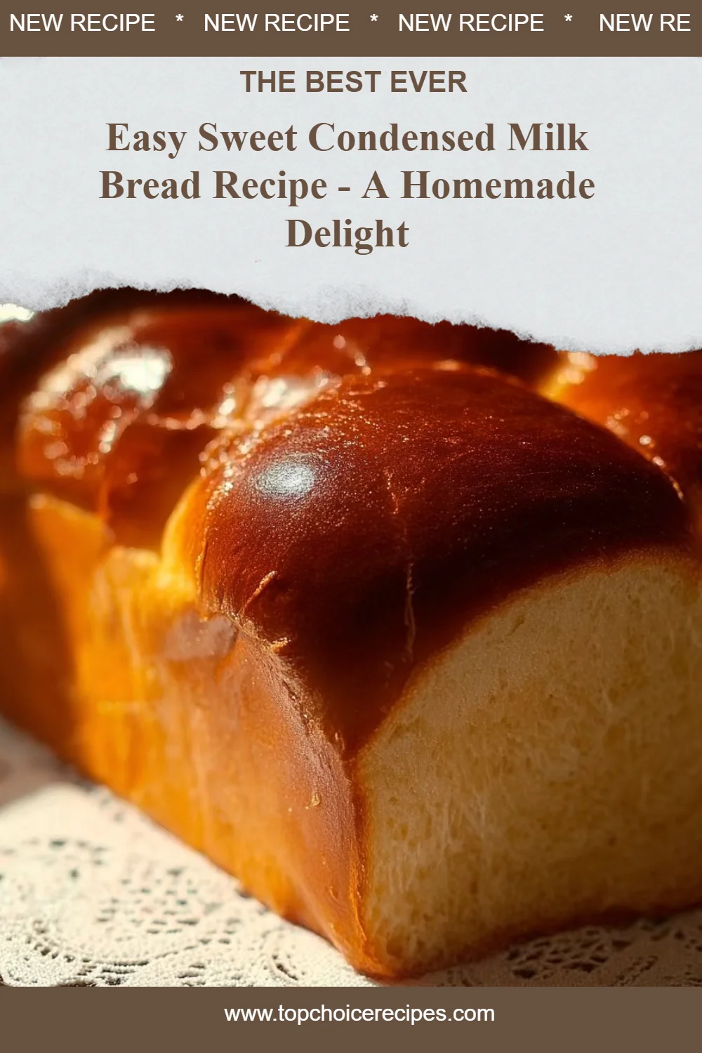 Easy Sweet Condensed Milk Bread 5 Easy Sweet Condensed Milk Bread