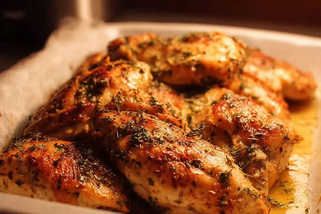 Garlic Butter Baked Chicken Breast