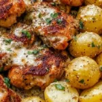 garlic parmesan chicken thighs and potatoes 2026 03 04 001048 1024x683 1 Top choice recipes