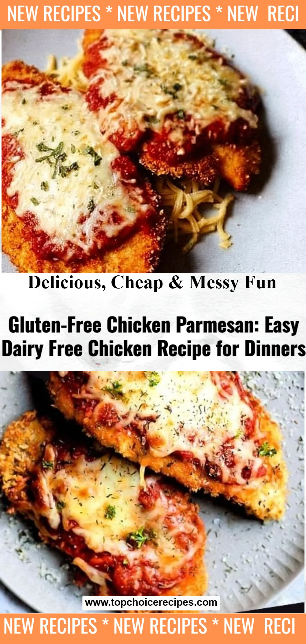 Gluten-Free Chicken Parmesan 6 Gluten-Free Chicken Parmesan