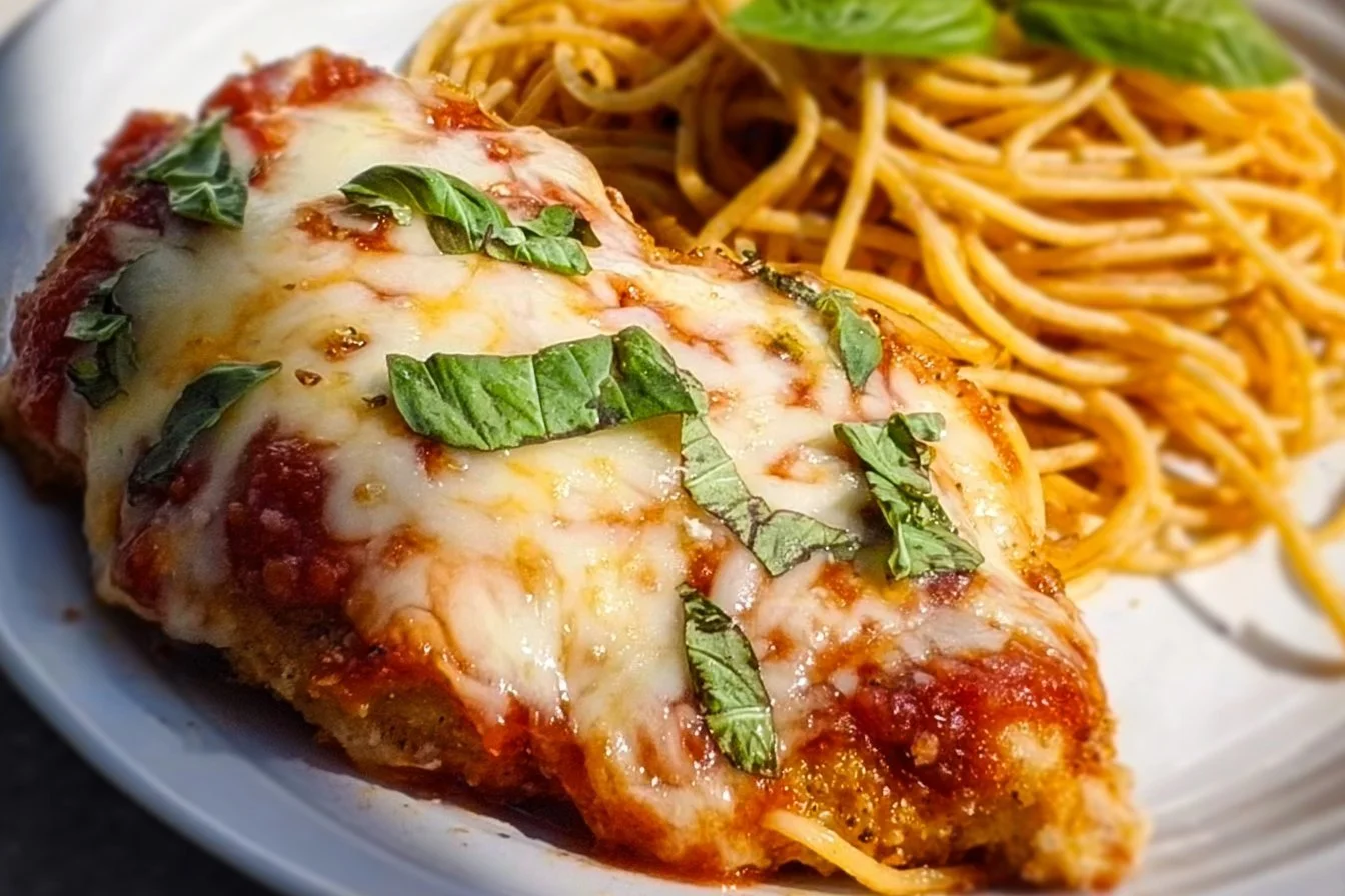 Healthy Baked Chicken Parmesan