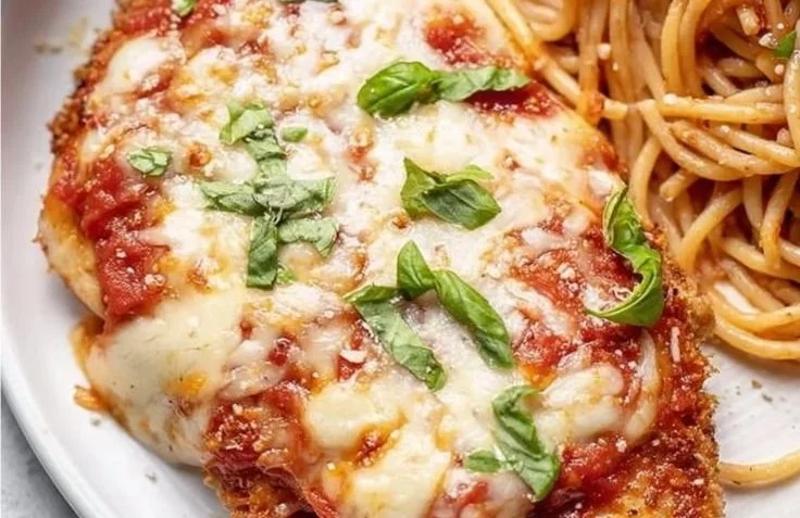 Healthy Baked Chicken Parmesan