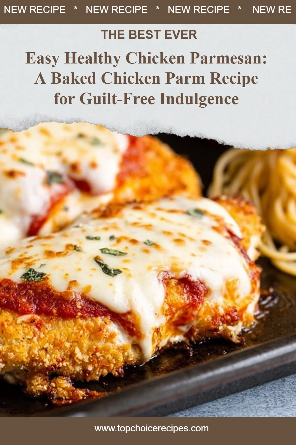 Healthy Oven Baked Chicken Parmesan 5 Healthy Oven Baked Chicken Parmesan