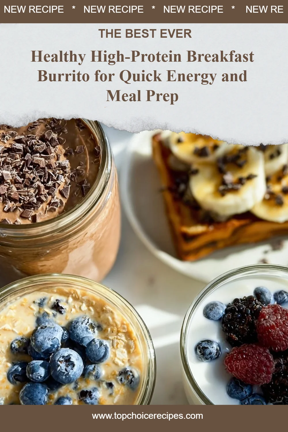 High-Protein Breakfast Burrito