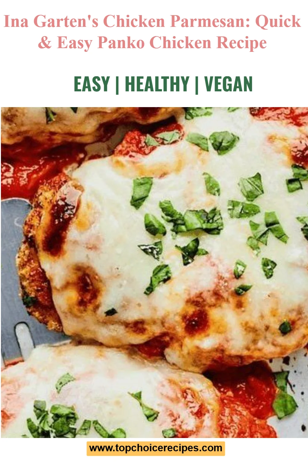 Ina Garten's Chicken Parmesan