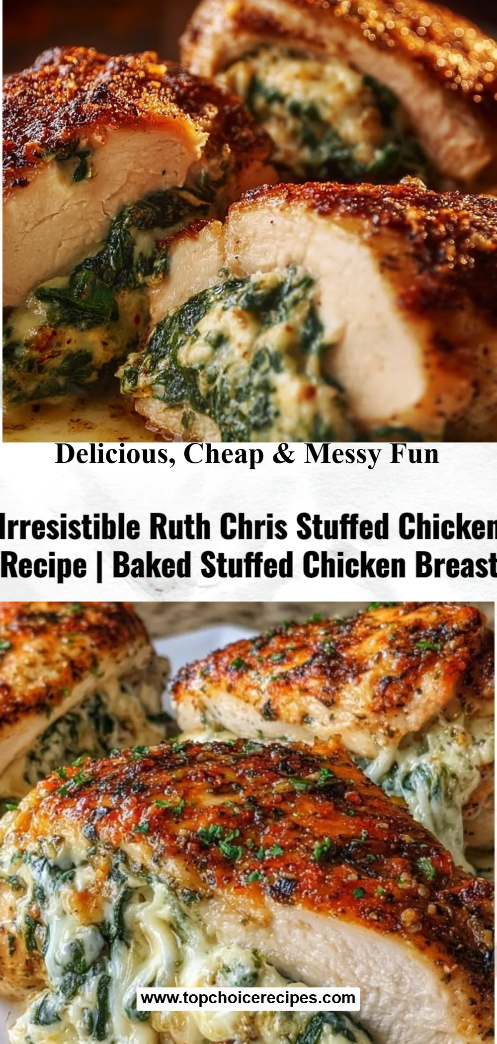 Irresistible Ruth’s Chris Stuffed Chicken Copycat Recipe