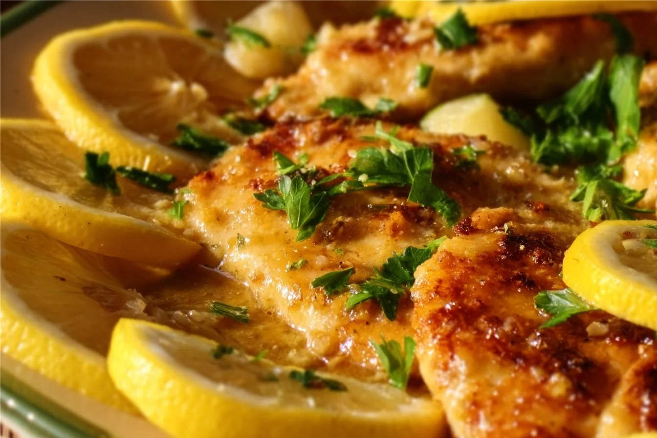 Lemon Chicken Recipe (with Lemon Butter Sauce)