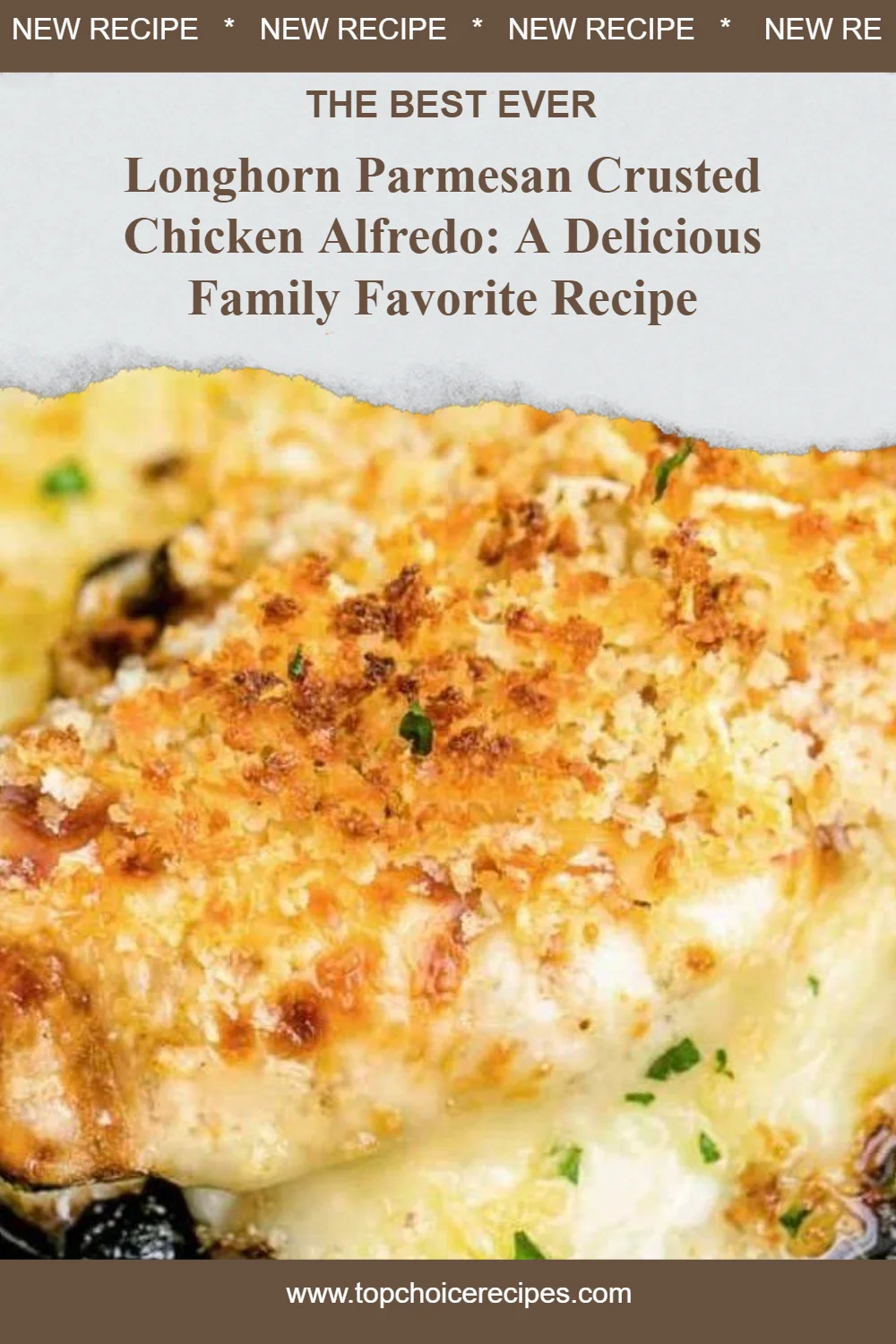 Longhorn Parmesan Crusted Chicken