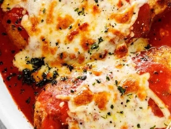 Low-Carb Chicken Parmesan 5 Low-Carb Chicken Parmesan