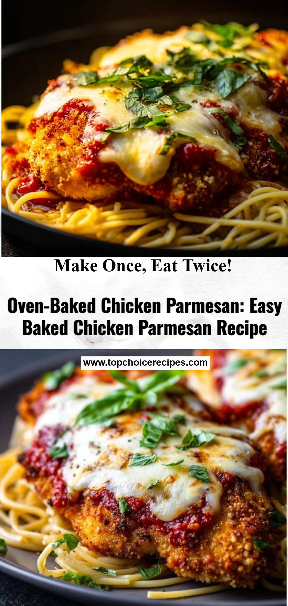 Oven-Baked Chicken Parmesan