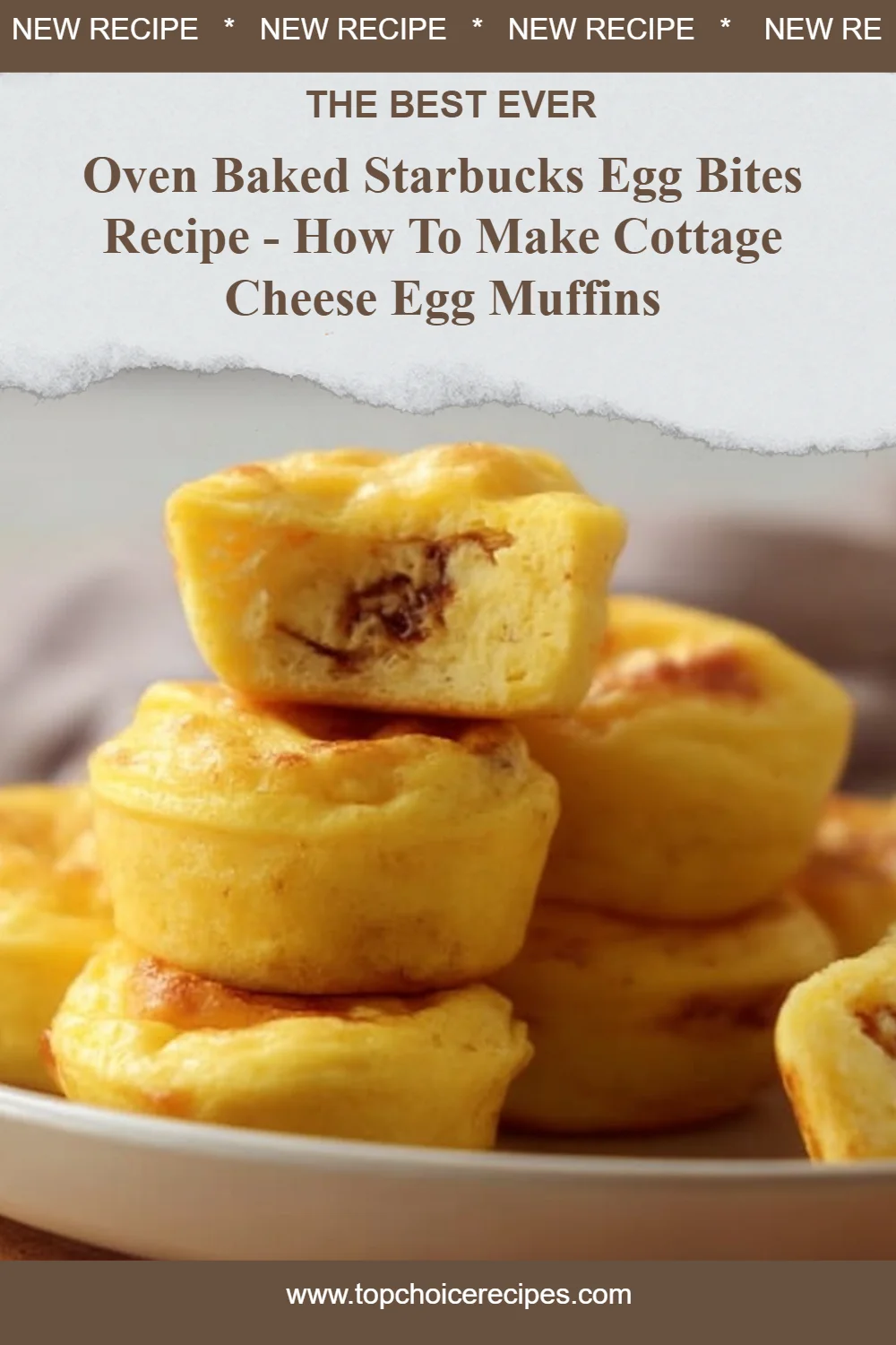Oven Baked Starbucks Egg Bites 6 Oven Baked Starbucks Egg Bites