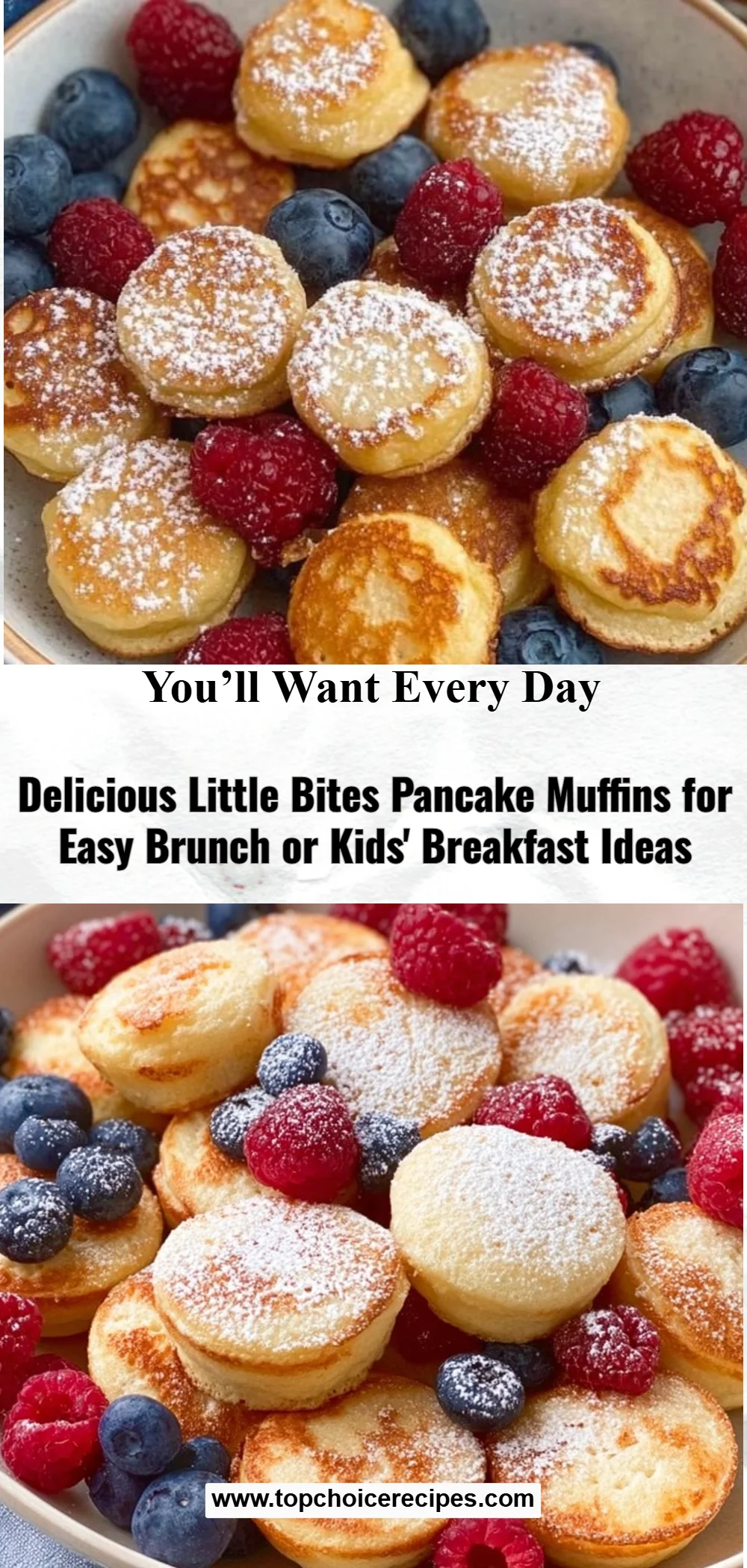 Pancake Mini Muffins 6 Pancake Mini Muffins