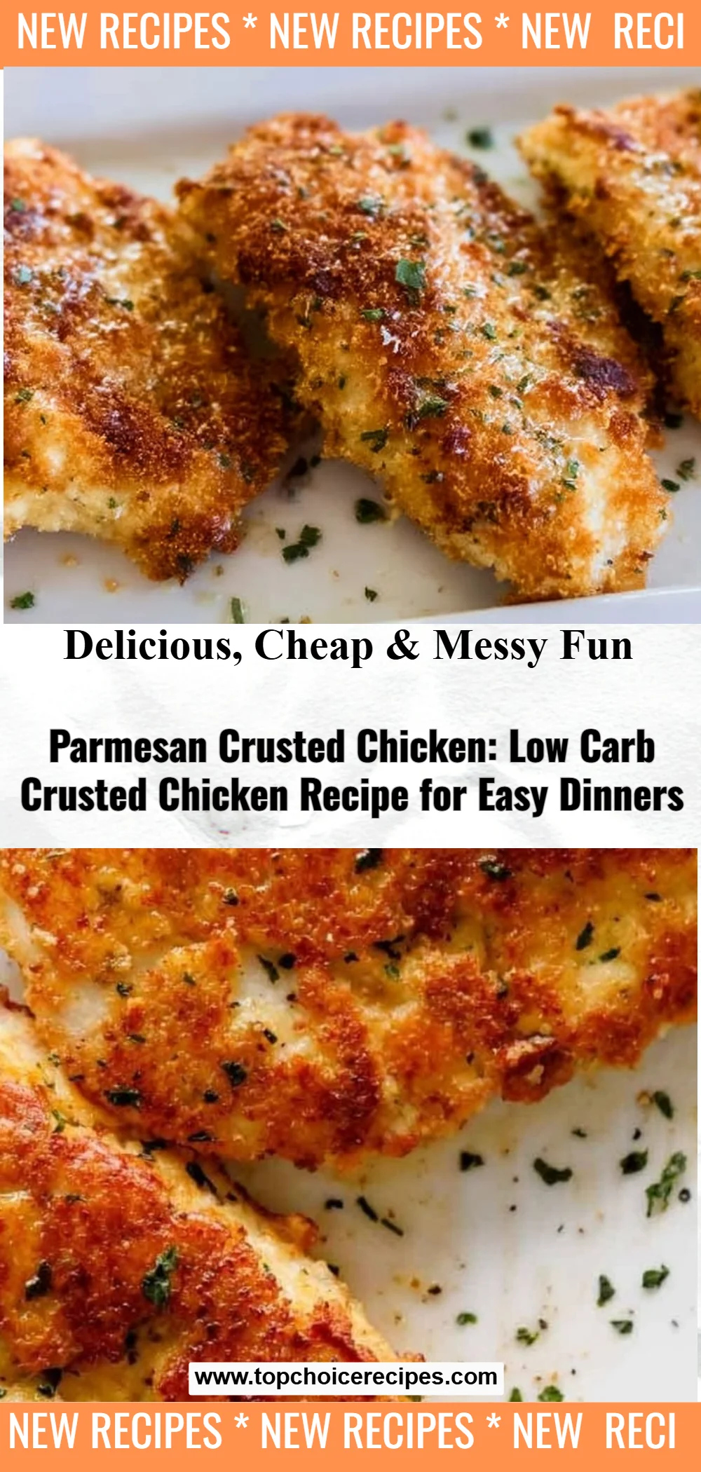 Parmesan Crusted Chicken 5 Parmesan Crusted Chicken