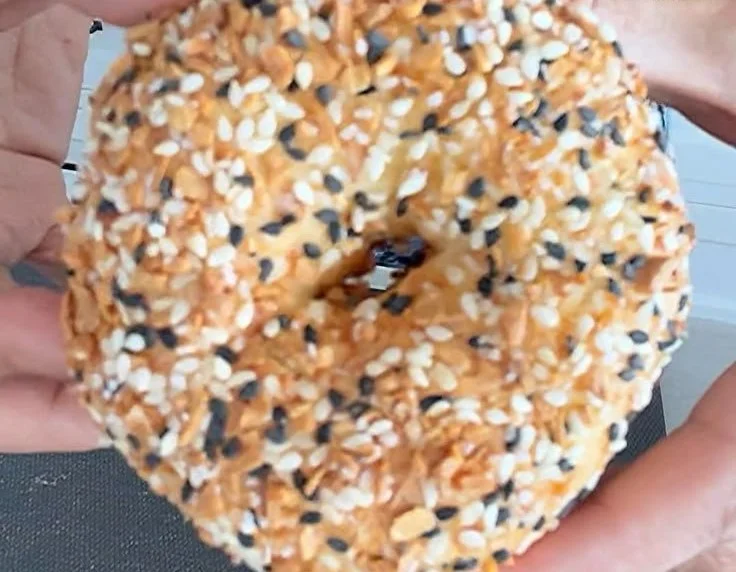 Protein Bagels with Cottage Cheese