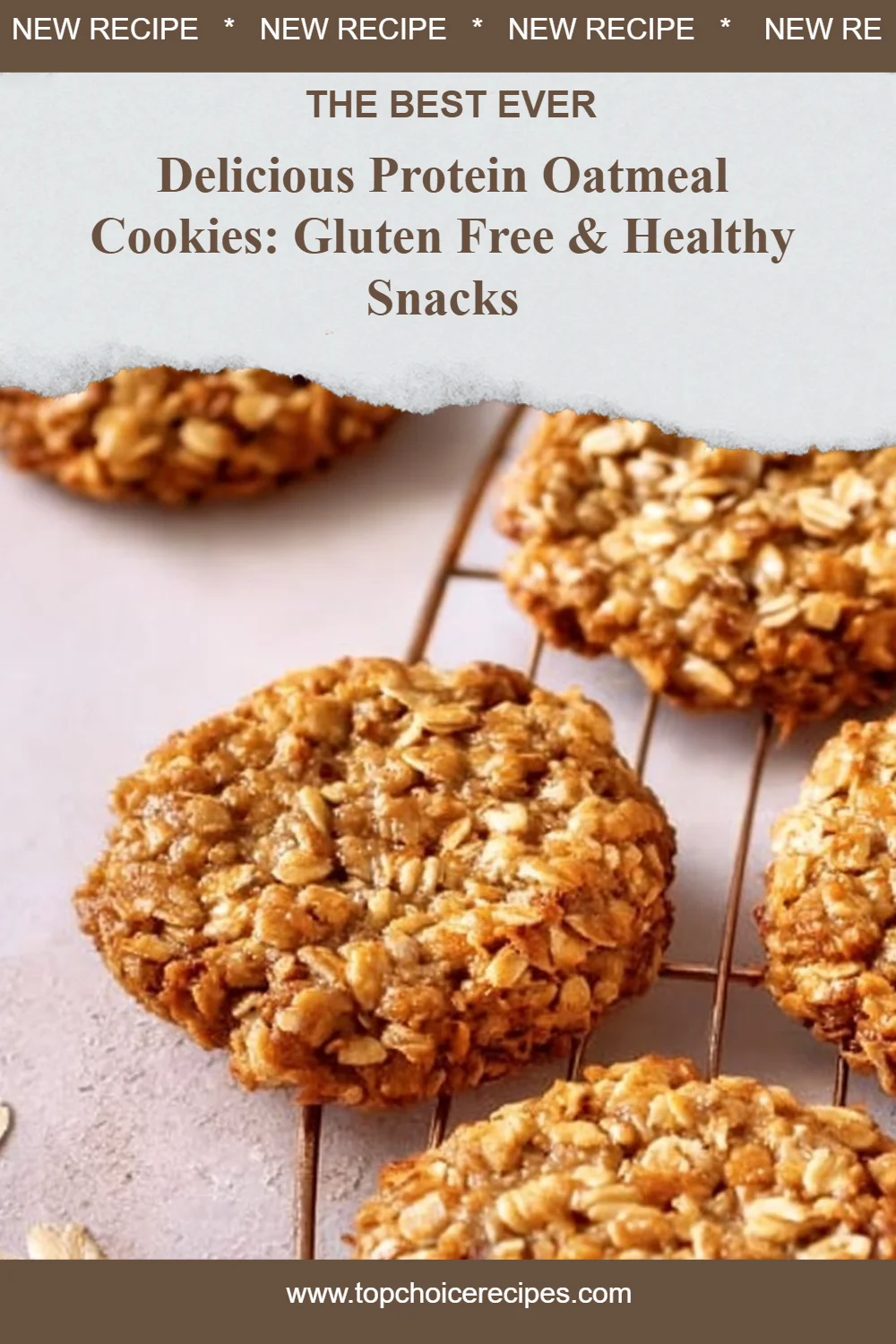 Protein Oatmeal Cookies 5 Protein Oatmeal Cookies