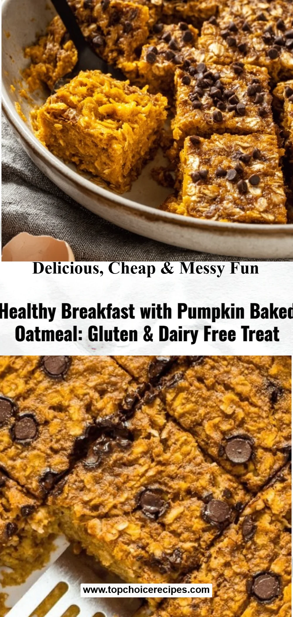 Pumpkin Baked Oatmeal 5 Pumpkin Baked Oatmeal