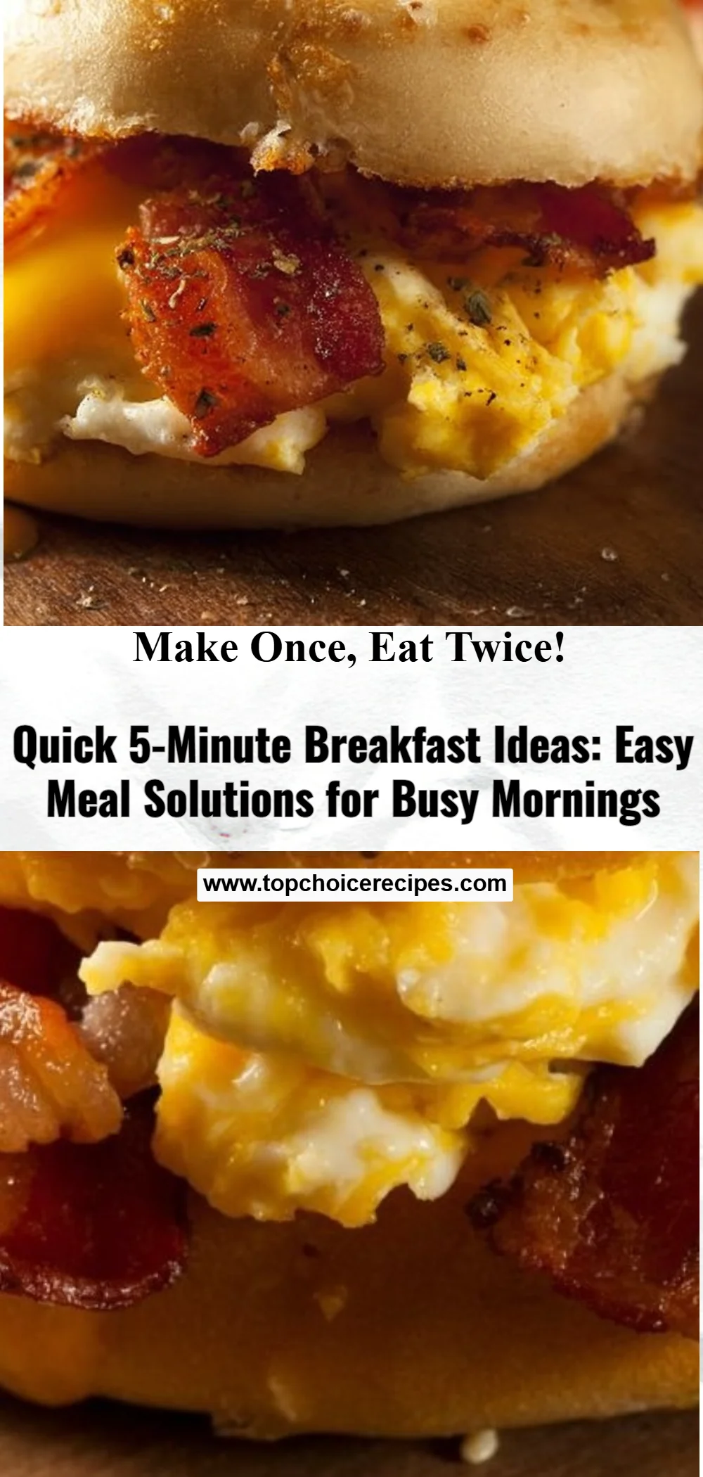 Quick 5-Minute Breakfast Ideas