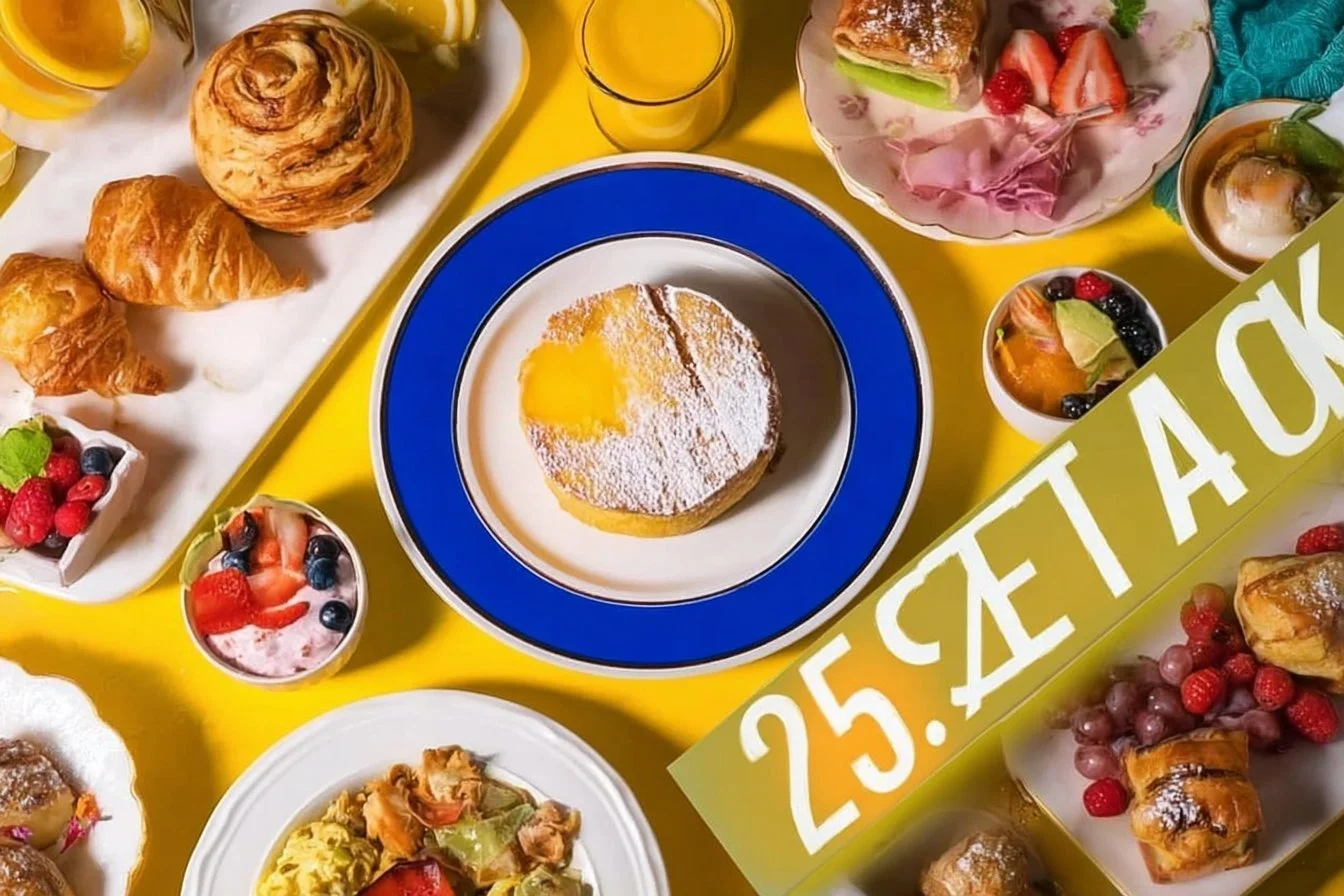 Image of quick breakfast ideas including smoothies and oatmeal.