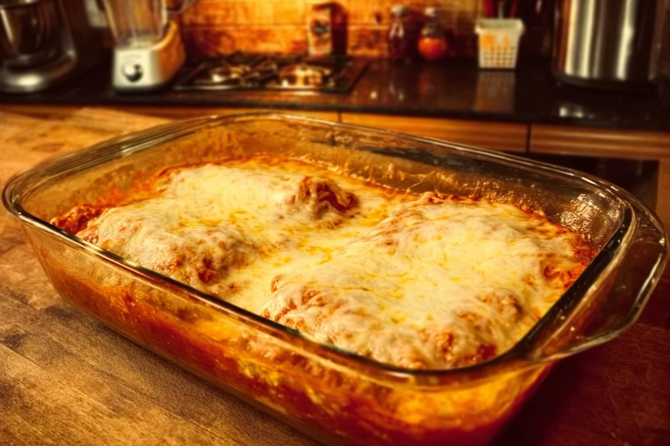 Quick Chicken with Spaghetti Sauce