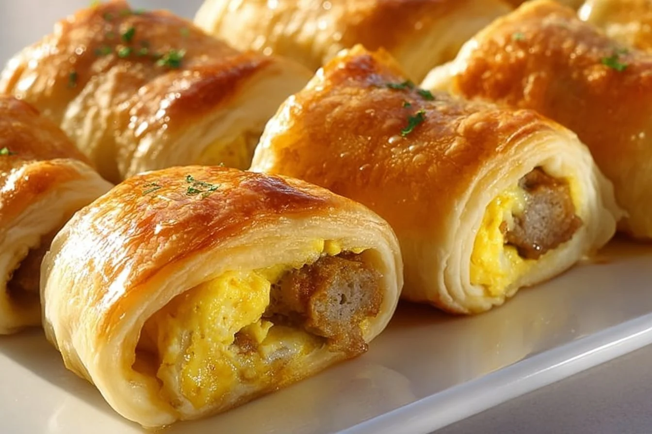 Sausage Egg Breakfast Roll-Ups 7 Sausage Egg Breakfast Roll-Ups