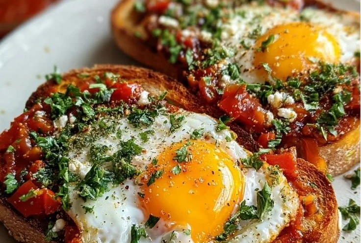 Shakshouka Toast