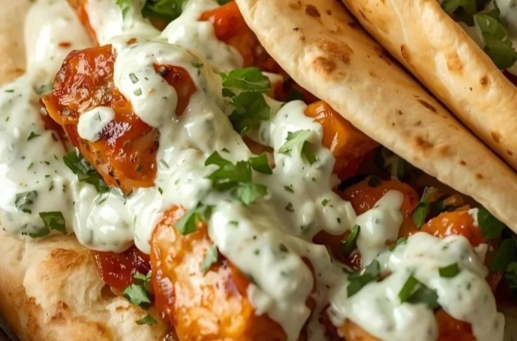 Sheet Pan Chicken Pitas with Herby Ranch 7 Sheet Pan Chicken Pitas with Herby Ranch