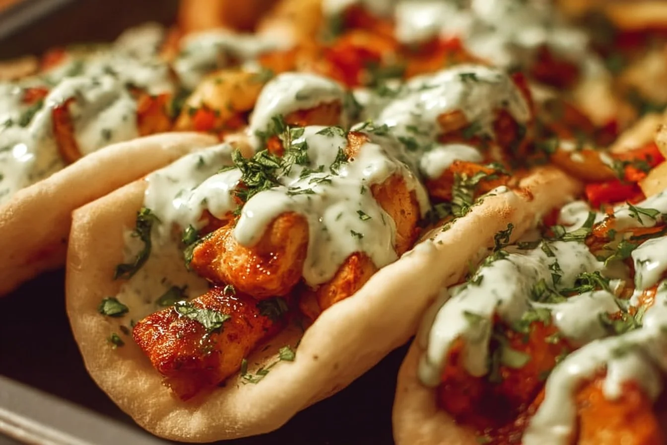 Sheet Pan Chicken Pitas with Herby Ranch 8 Sheet Pan Chicken Pitas with Herby Ranch