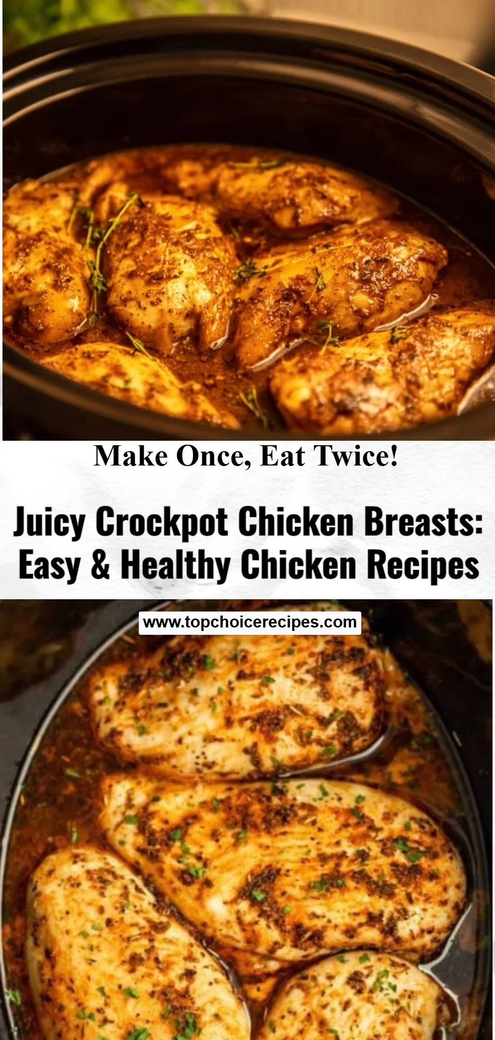 Slow Cooker Chicken Breasts 5 Slow Cooker Chicken Breasts