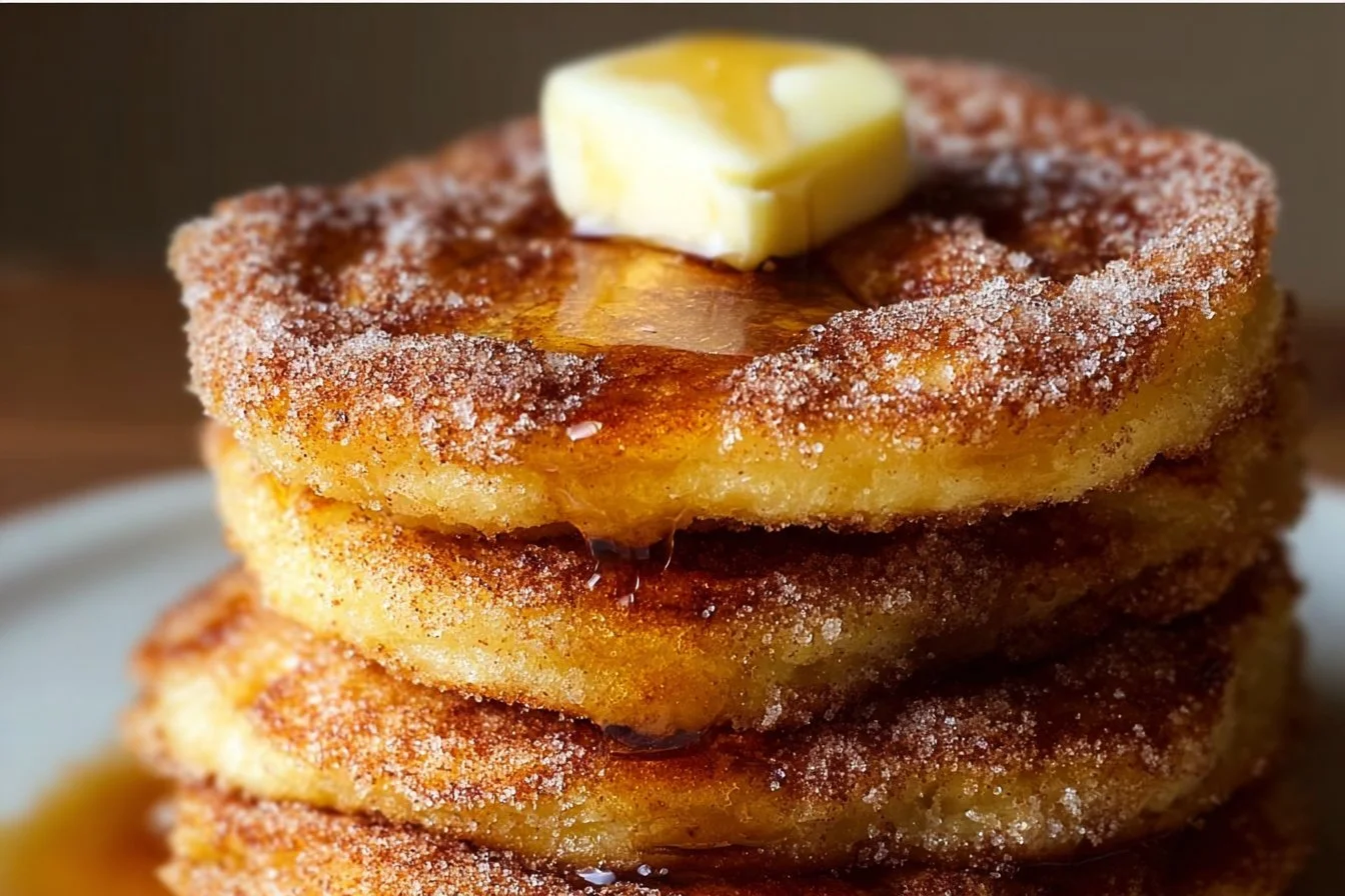 Spanish Churro-Inspired Pancakes 8 Spanish Churro-Inspired Pancakes