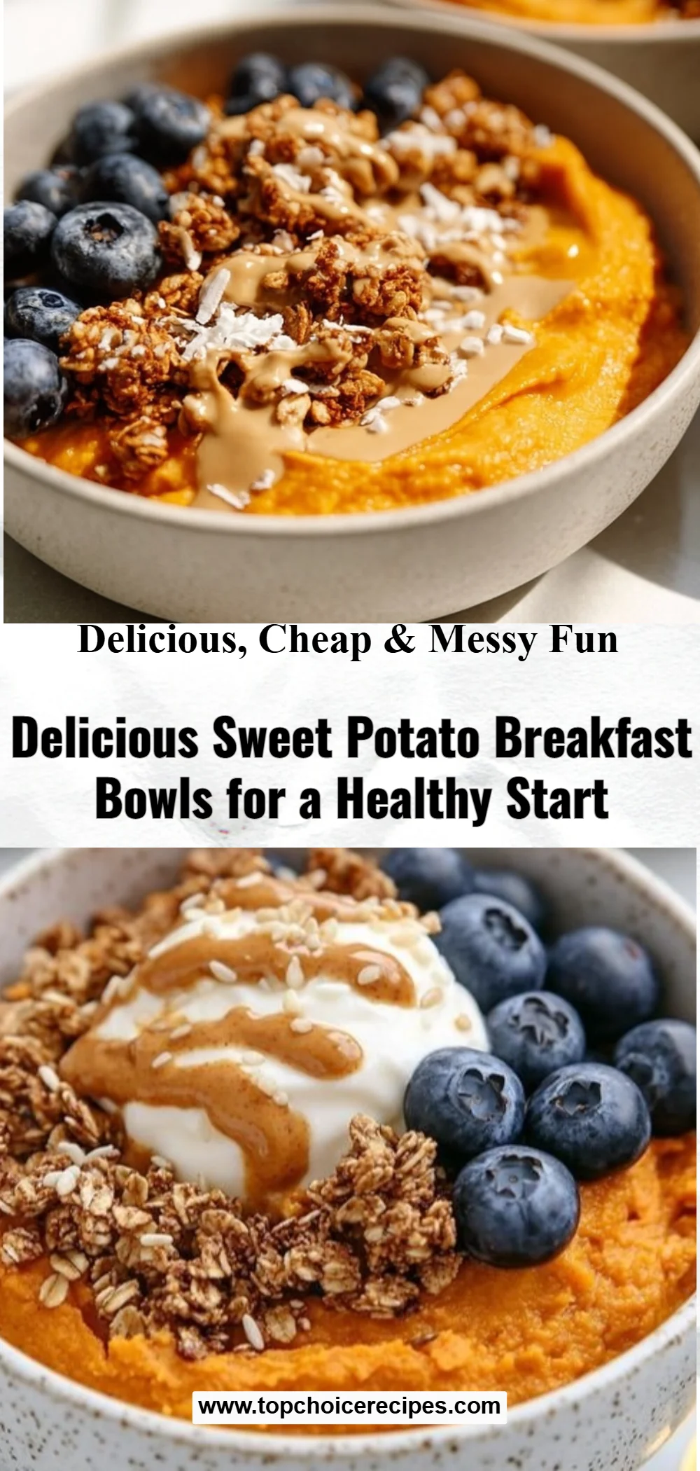 Sweet Potato Breakfast Bowls