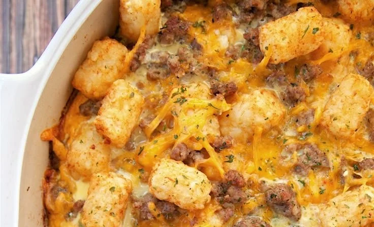 Tater Tot Sausage Breakfast Casserole 8 Tater Tot Sausage Breakfast Casserole