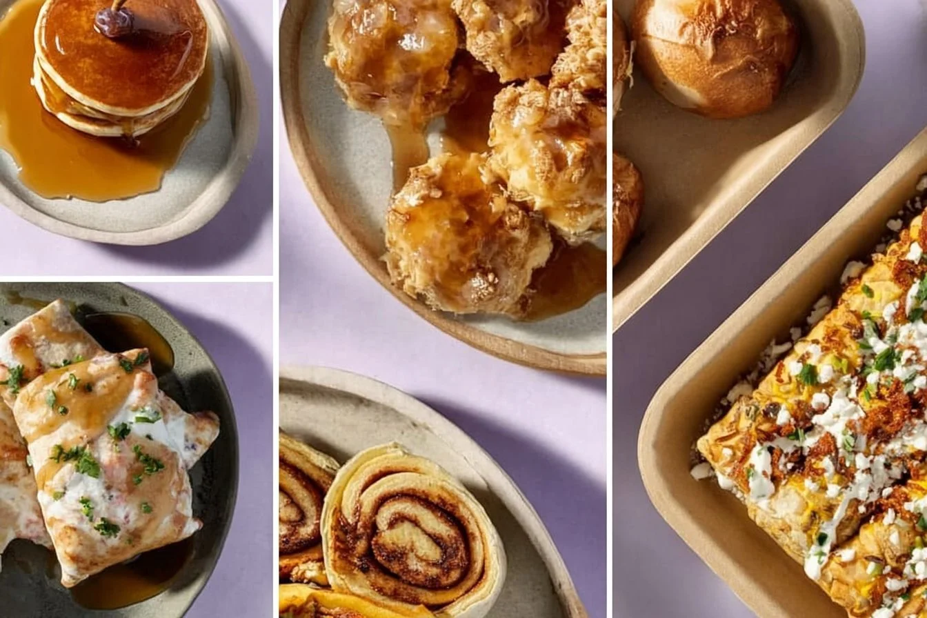 Unique Breakfast Ideas 5 Unique breakfast ideas featuring creative and delicious meal options.