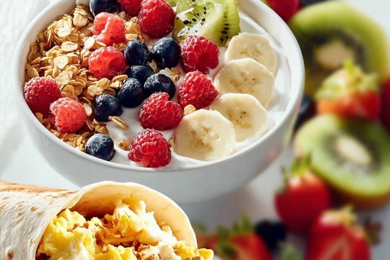 Nutritious meals for the 7-Day Quick Healthy Breakfast Challenge