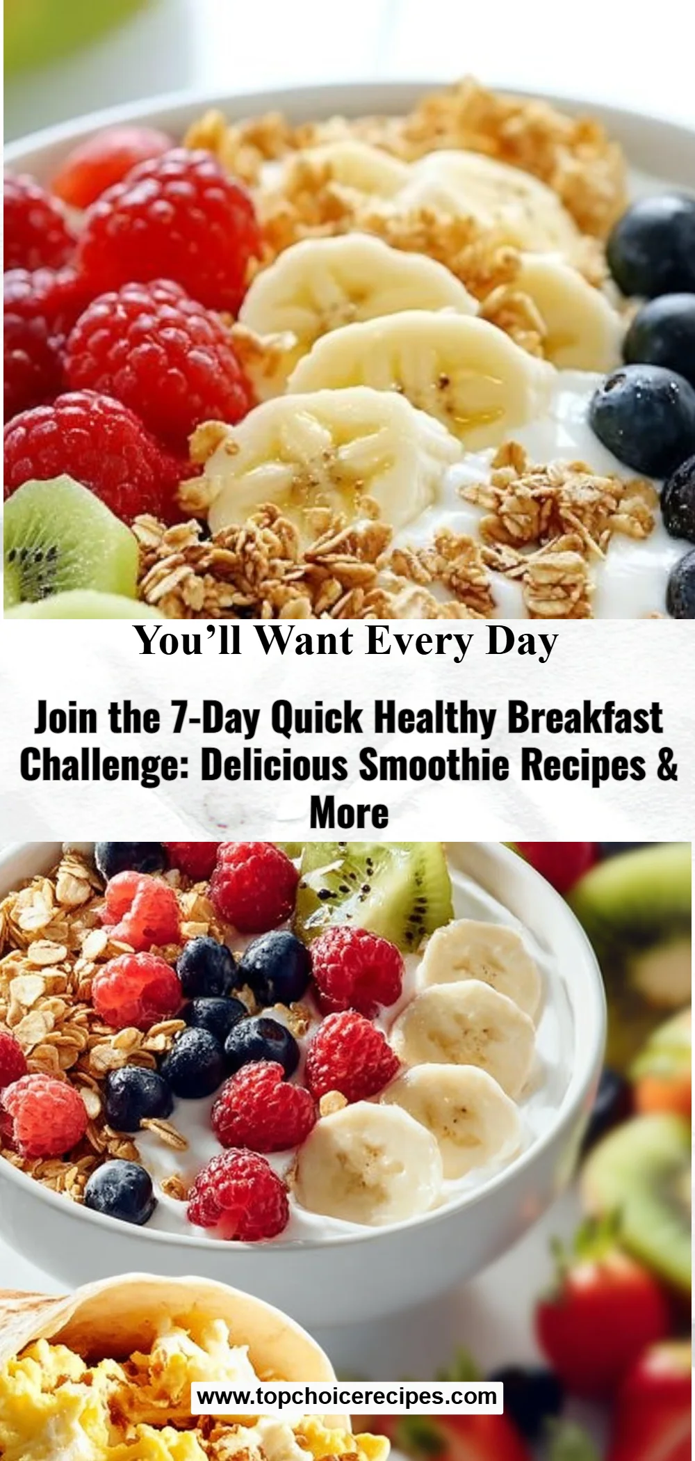 7-Day Quick Healthy Breakfast Challenge